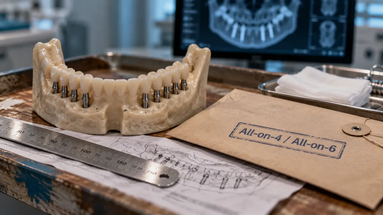 Combien d'implants dentaires peut on poser en une seule fois : All-on-4 / All-on-6 en consultation