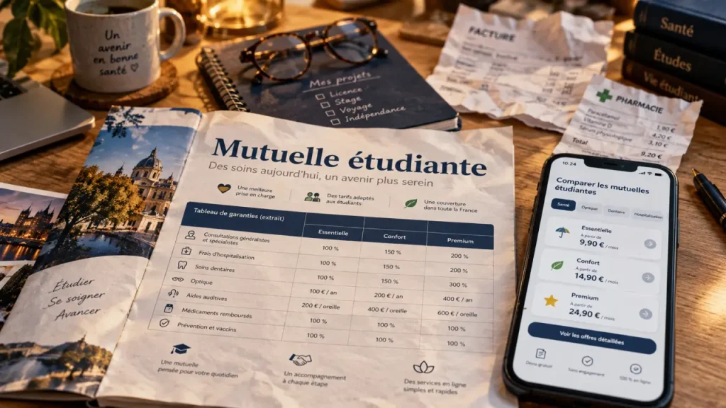 Mutuelle santé étudiant : 4 formules de 4,90 € à 42,50 €, laquelle choisir ?