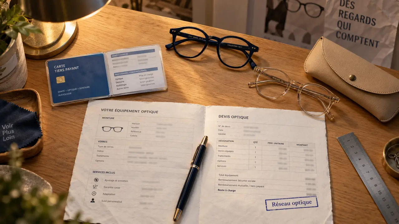 Partenaire itelis optique : prise en charge à vérifier en boutique d’optique
