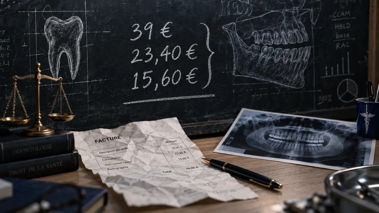 Prix extraction dent sans mutuelle : 15,60 € à votre charge