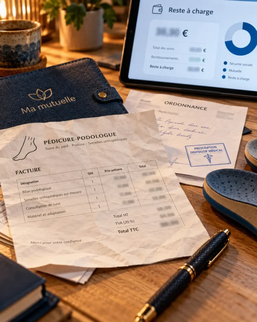 Podologue : forfait en euros ou 300 % BRSS, quelle garantie réduit vraiment votre reste à charge ?